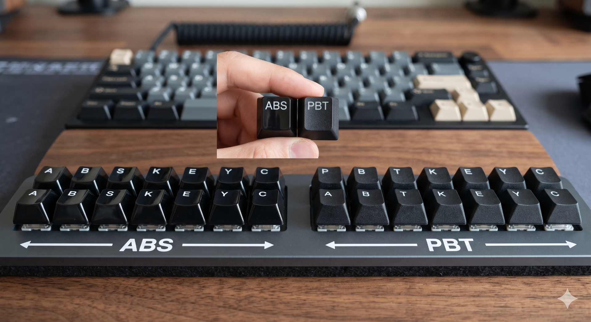 Keycaps ABS vs PBT: Qual Escolher para Seu Teclado Mecânico?